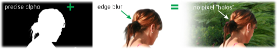 Edge Blur Technique