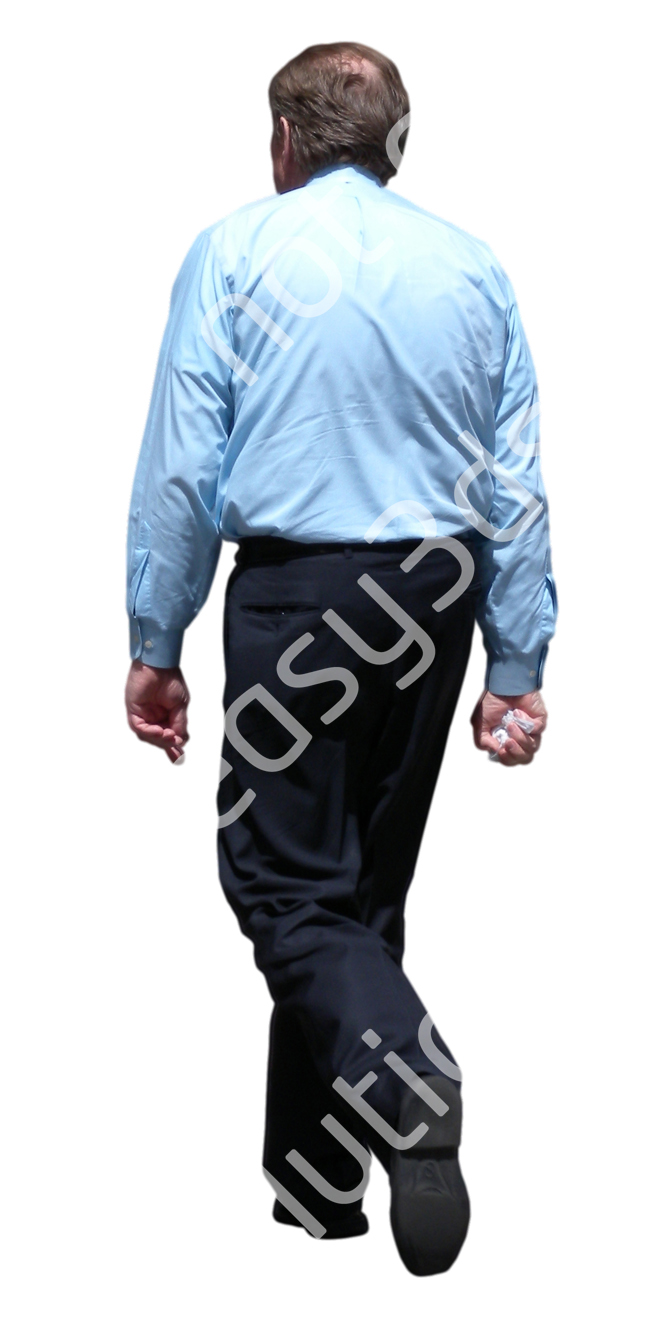 (Single) Business People V. 1 #044 man, walking