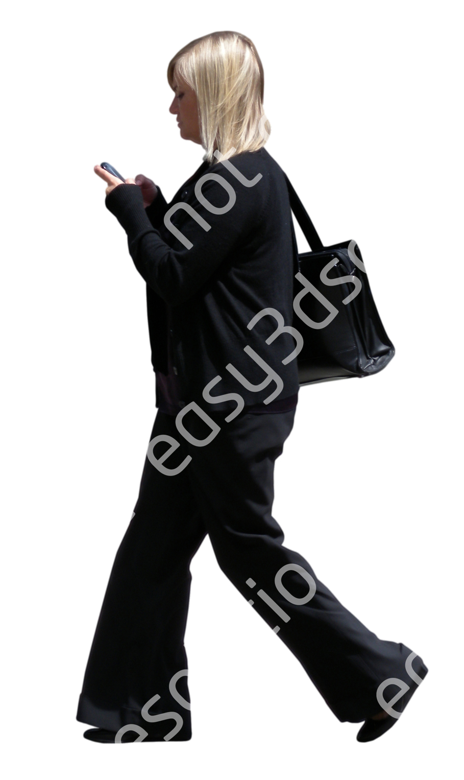 (Single) Business People V. 1 #047 woman, walking