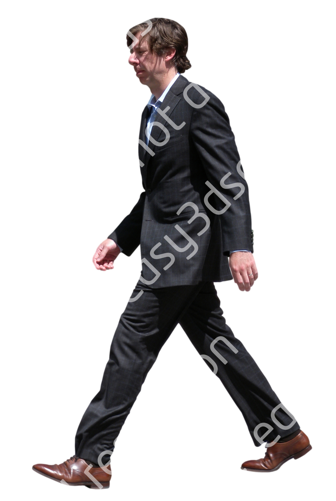 (Single) Business People V. 1 #056 man, walking