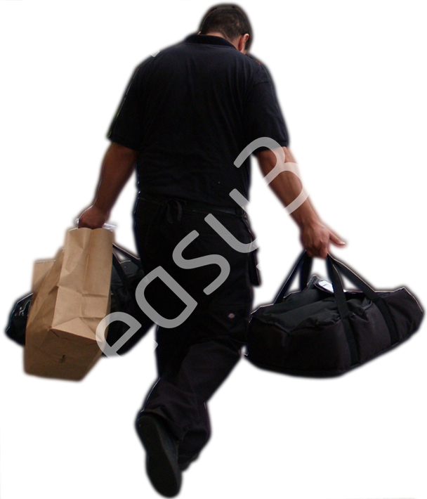 (Single) Casual People V. 2 #014 man, carrying items